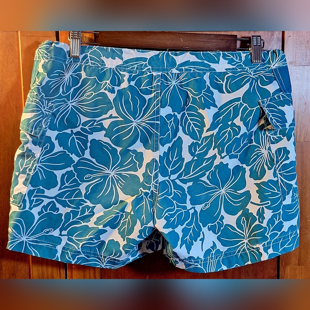 BAHAMA MAMA Floral Print Shorts